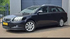 Zwart Gebruikt 2009 Toyota Avensis Luna Stationwagen | € 3.950 (Super prijs)
