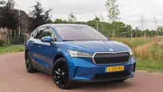 Blauw Gebruikt 2021 Skoda Enyaq iV First Edition SUV | € 31.490 (Eerlijke prijs)