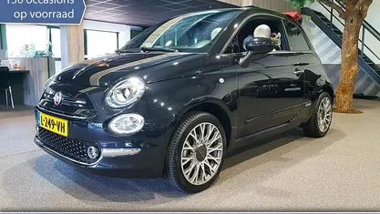Occasion Fiat 500C Launch Edition 69 PK (50 kW) 2020 Zwart Cabriolet