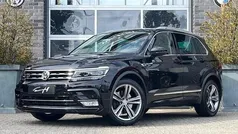 Zwart Gebruikt 2017 VW Tiguan R-line SUV | € 21.450 (Goede deal)