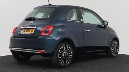 Blauw Occasion 2018 Fiat 500 Lounge Hatchback | € 8.699 (Eerlijke prijs)