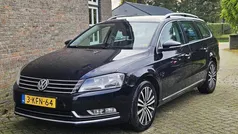 Zwart Gebruikt 2013 VW Passat Highline Stationwagen | € 6.999 (Eerlijke prijs)