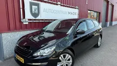 Zwart Gebruikt 2016 Peugeot 308 Stationwagen | € 4.950 (Super prijs)