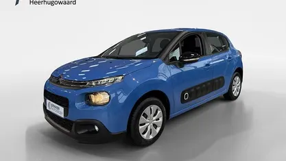 Blauw Occasion 2018 Citroën C3 Feel Hatchback | € 7.945 (Eerlijke prijs)