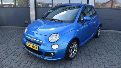 Blauw Occasion 2015 Fiat 500S Sport Hatchback | € 7.830 (Eerlijke prijs)