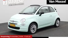 Groen Gebruikt 2020 Fiat 500C Young Cabriolet | € 12.900 (Eerlijke prijs)
