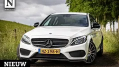 Wit Gebruikt 2016 Mercedes C250 AMG Sedan | € 23.950 (Eerlijke prijs)