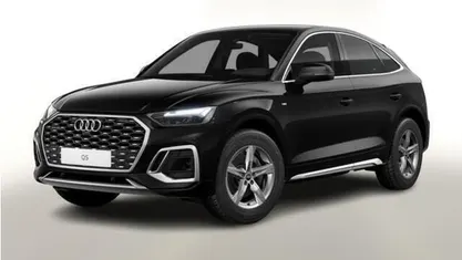 Zwart Occasion 2023 Audi Q5 Sportback S-Line SUV | € 52.131 (Super prijs)