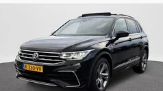 Zwart Gebruikt 2021 VW Tiguan R-line SUV | € 30.849 (Eerlijke prijs)