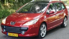 Rood Gebruikt 2005 Peugeot 307 Stationwagen | € 1.999 (Eerlijke prijs)