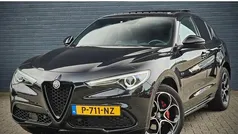 Zwart Gebruikt 2022 Alfa Romeo Stelvio Veloce SUV | € 49.850 (Eerlijke prijs)
