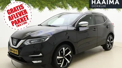 Zwart Gebruikt 2018 Nissan Qashqai Tekna+ SUV | € 17.950 (Eerlijke prijs)