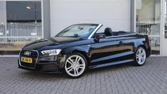 Zwart Gebruikt 2017 Audi A3 Cabriolet S-Line Cabriolet | € 22.950 (Eerlijke prijs)