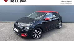 Zwart Gebruikt 2017 Citroën C3 Shine Hatchback | € 9.445 (Eerlijke prijs)