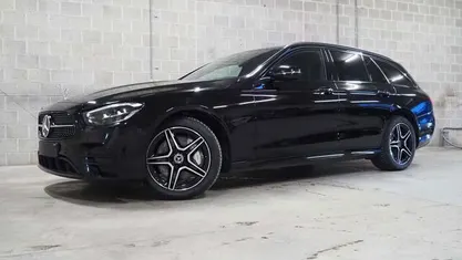 Occasion Mercedes E300 AMG line 2021 Zwart Stationwagen