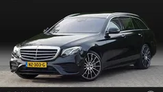 Zwart Gebruikt 2017 Mercedes E350 AMG line Stationwagen | € 29.750 (Eerlijke prijs)