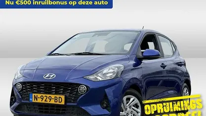 Occasion Hyundai i10 Comfort 67 PK (49 kW) 2021 Blauw Hatchback