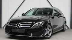 Zwart Gebruikt 2018 Mercedes 180 AMG line Sedan | € 24.999 (Eerlijke prijs)