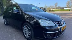 Zwart Gebruikt 2009 VW Golf VI Highline Stationwagen | € 2.600 (Goede deal)