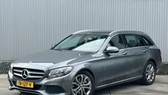 Grijs Gebruikt 2017 Mercedes C200 Premium Plus Stationwagen | € 13.995 (Eerlijke prijs)