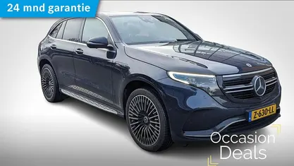 Blauw Gebruikt 2023 Mercedes EQC400 AMG line SUV | € 46.900 (Eerlijke prijs)