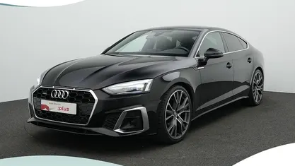 Zwart Occasion 2021 Audi A5 Sportback S-Line Hatchback | € 38.950 (Eerlijke prijs)