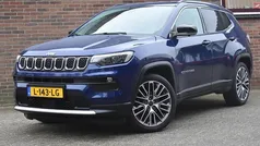Blauw (metallic) Gebruikt 2021 Jeep Compass Limited SUV | € 19.949 (Eerlijke prijs)