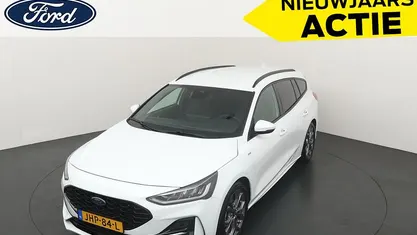 Wit Occasion 2024 Ford Focus ST-Line Stationwagen | € 26.890 (Eerlijke prijs)