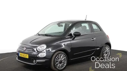 Zwart Occasion 2018 Fiat 500 Lounge Hatchback | € 8.745 (Eerlijke prijs)