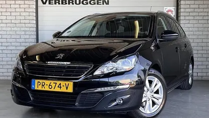 Zwart Occasion 2017 Peugeot 308 SW Stationwagen | € 10.950 (Eerlijke prijs)