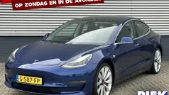Blauw Gebruikt 2019 Tesla Model 3 Performance Sedan | € 24.999 (Eerlijke prijs)