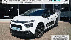 Wit Gebruikt 2021 Citroën C3 Shine Hatchback | € 16.450 (Eerlijke prijs)