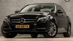 Zwart, metallic lak Gebruikt 2014 Mercedes C180 Prestige Sedan | € 17.445 (Eerlijke prijs)