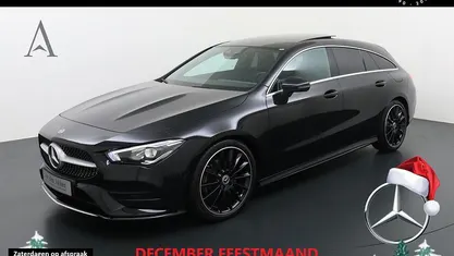Zwart Gebruikt 2020 Mercedes CLA200 Shooting Brake AMG Stationwagen | € 29.850 (Eerlijke prijs)