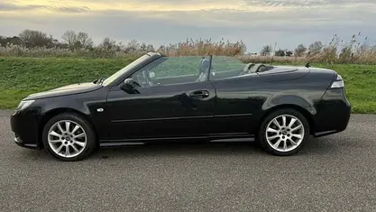 Zwart Gebruikt 2009 Saab 9-3 Cabriolet Linear Cabriolet | € 4.250 (Goede deal)