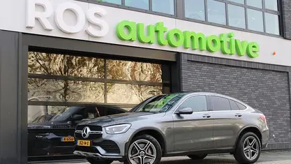Occasion Mercedes GLC300 Premium Plus 320 PK (235 kW) 2021 Grijs Coupé