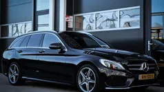 Zwart Gebruikt 2017 Mercedes C180 AMG Stationwagen | € 18.450 (Eerlijke prijs)