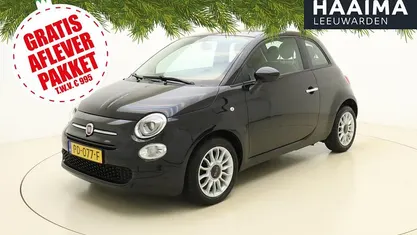 Zwart, metallic lak Gebruikt 2017 Fiat 500 Pop Star Hatchback | € 9.450 (Eerlijke prijs)