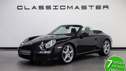Zwart Gebruikt 2007 Porsche 911 Carrera S Cabriolet Cabriolet | € 47.997 (Goede deal)