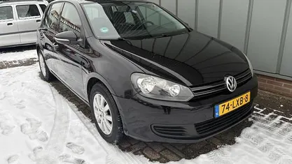 Zwart Occasion 2009 VW Golf VI Highline Hatchback | € 3.950 (Eerlijke prijs)