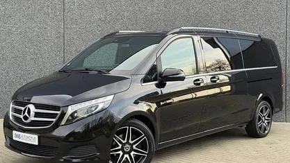Zwart (metallic) Gebruikt 2018 Mercedes V250 Edition MPV | € 32.995 (Super prijs)
