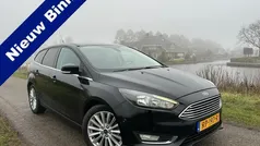 Zwart Gebruikt 2018 Ford Focus Titanium Stationwagen | € 7.950 (Eerlijke prijs)