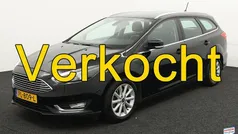 Zwart Gebruikt 2017 Ford Focus Titanium Stationwagen | € 10.900 (Eerlijke prijs)