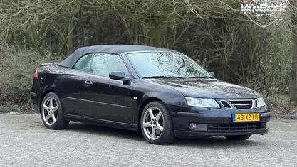 Occasion Saab 9-3 Cabriolet Linear 150 PK (110 kW) 2006 Zwart Cabriolet