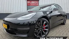 Zwart, metallic lak Gebruikt 2020 Tesla Model 3 Performance Sedan | € 24.995 (Eerlijke prijs)