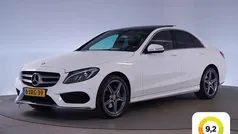 Wit Gebruikt 2014 Mercedes C180 AMG line Sedan | € 18.409 (Eerlijke prijs)