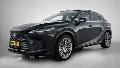 Zwart Occasion 2024 Lexus RX450h+ President Line SUV | € 76.950 (Eerlijke prijs)