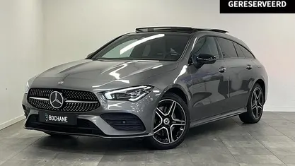 Occasion Mercedes CLA250e Shooting Brake AMG 218 PK (160 kW) 2021 Grijs Stationwagen
