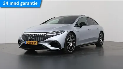 Occasion Mercedes EQS450+ AMG line 264 kW (360 PK) 2023 Grijs Hatchback
