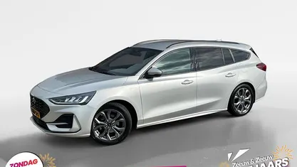 Moondust silver Gebruikt 2023 Ford Focus ST-Line Stationwagen | € 19.795 (Eerlijke prijs)